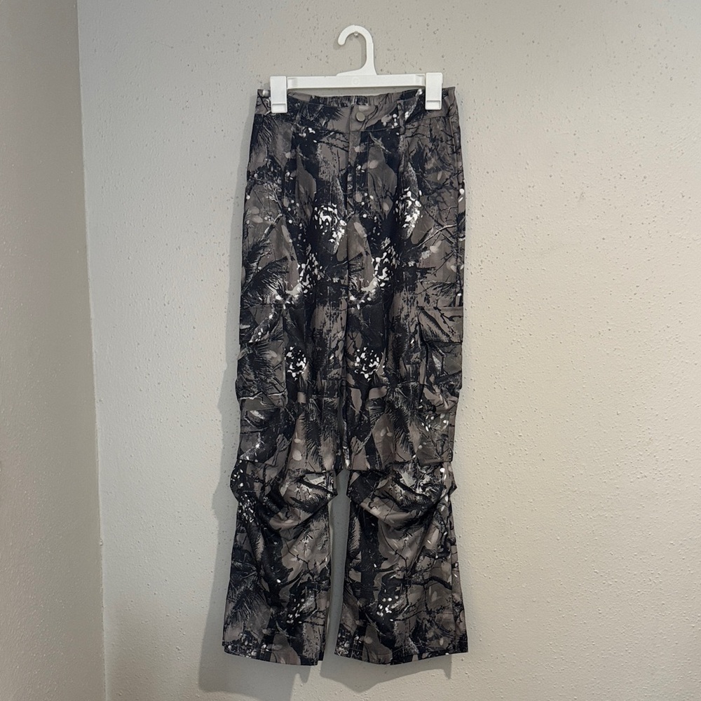 Stylish Black and Gray Women's Pants